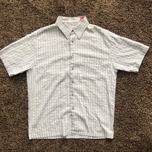 Woody’s Retro Lounge Plaid button down